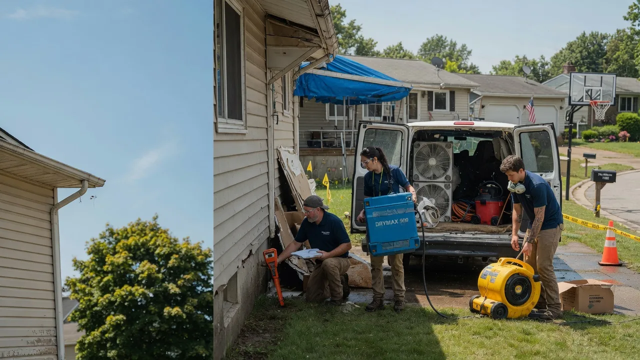 Ceiling Leak Cleanup in Mound City, MO near me